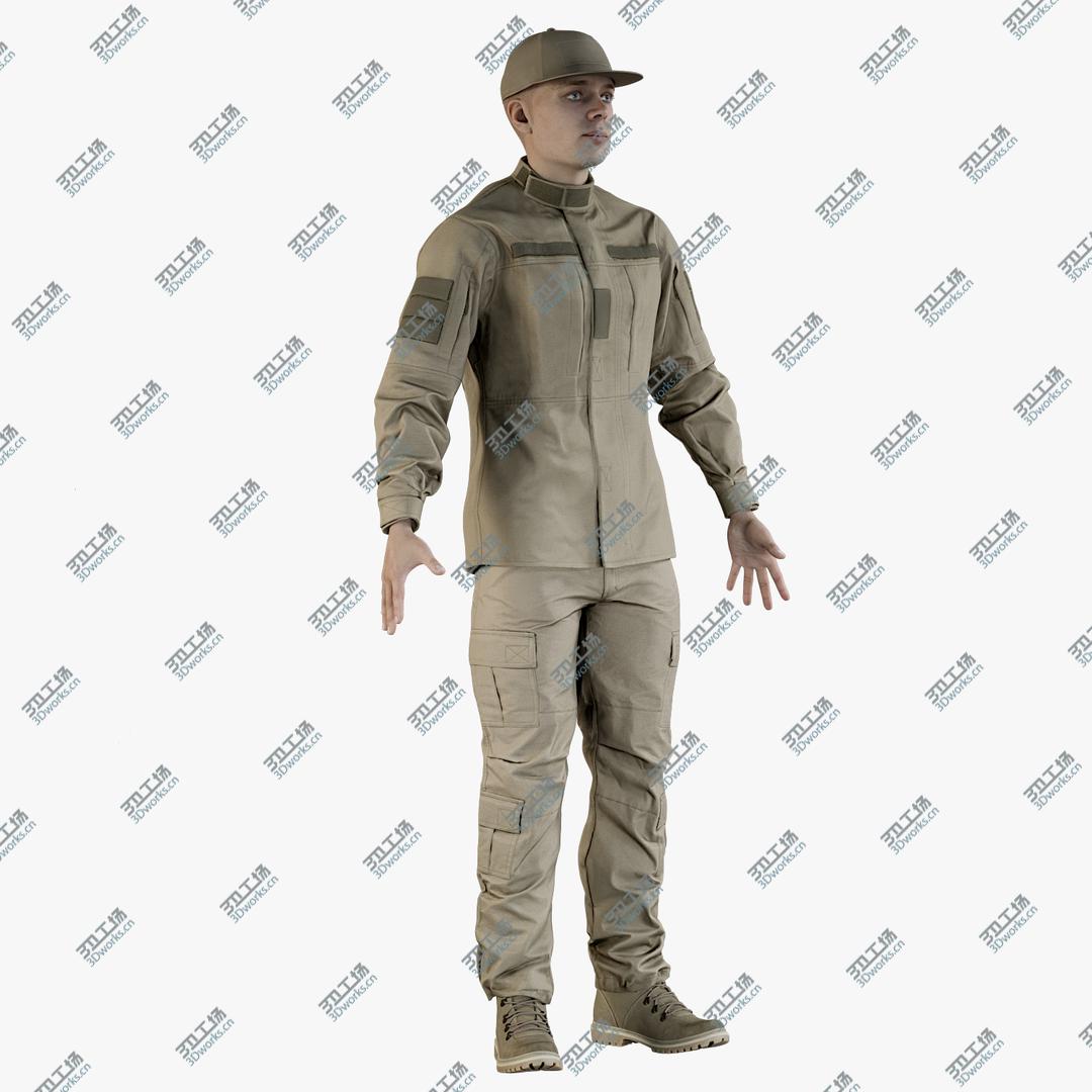 images/goods_img/202105073/3D Soldier Andrew Uniform Desert V2 model/1.jpg